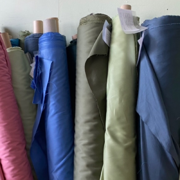 10 yards Cotton Sateen Fabric In cerulan dark blue - Picture 5 of 11